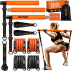 Transform Your Home Workouts with Our Multifunctional Pilates Bar Kit - Complete Set for Strength Training, Flexibility, and Full-Body Fitness
