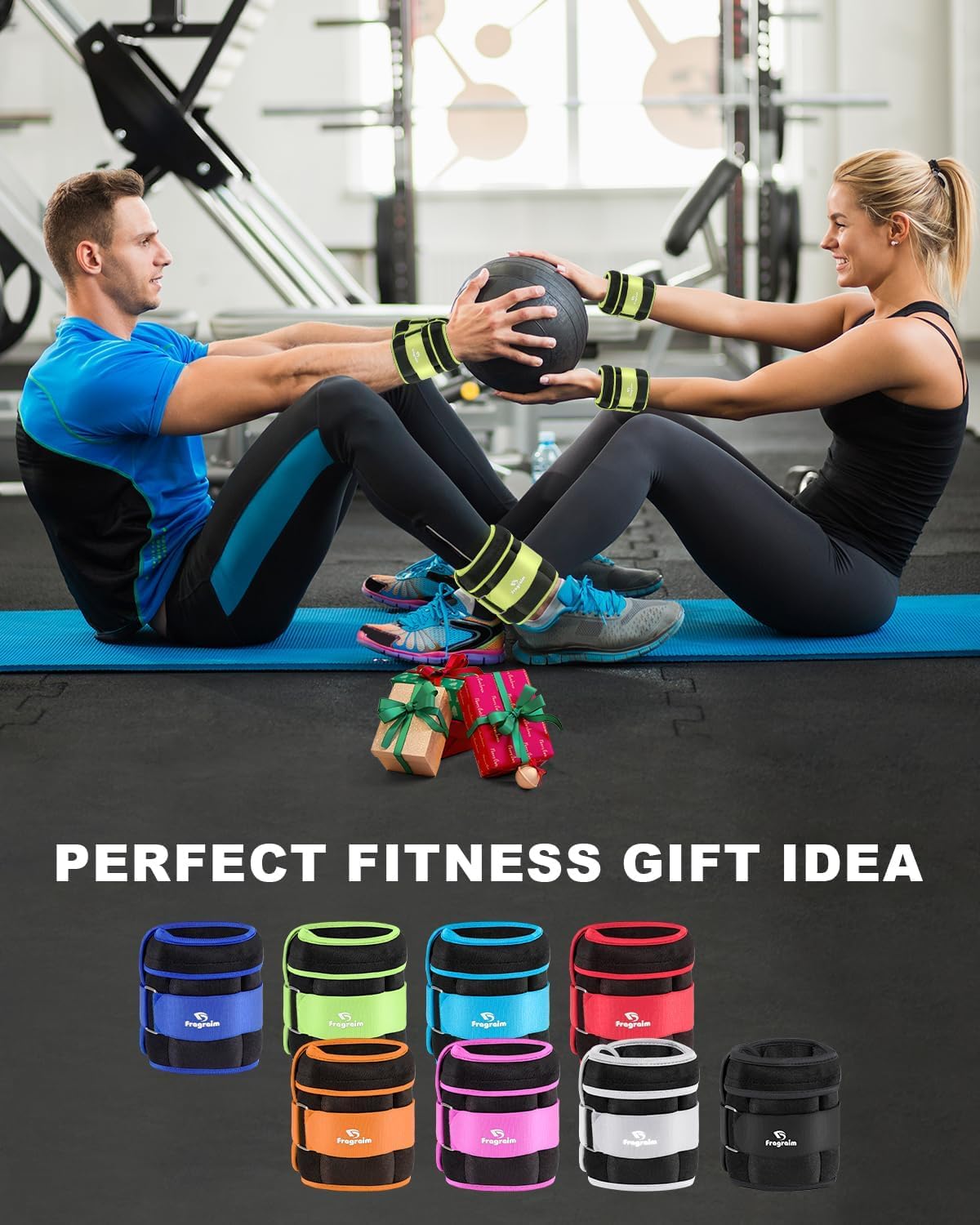 Versatile Adjustable Ankle Weights - Customize Your Workout Resistance from 1 to 4 lbs for Enhanced Fitness and Toning