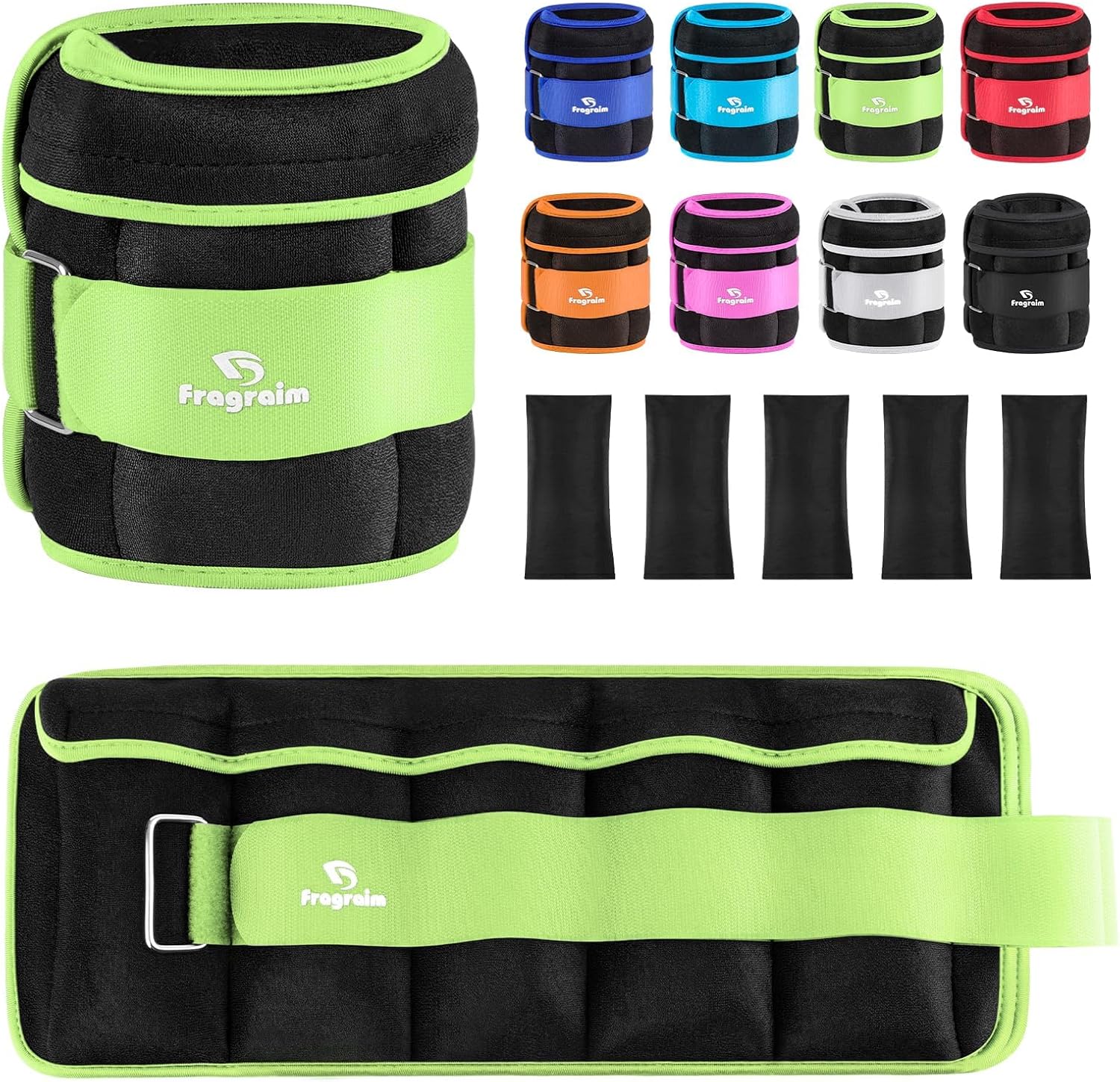 Versatile Adjustable Ankle Weights - Customize Your Workout Resistance from 1 to 4 lbs for Enhanced Fitness and Toning