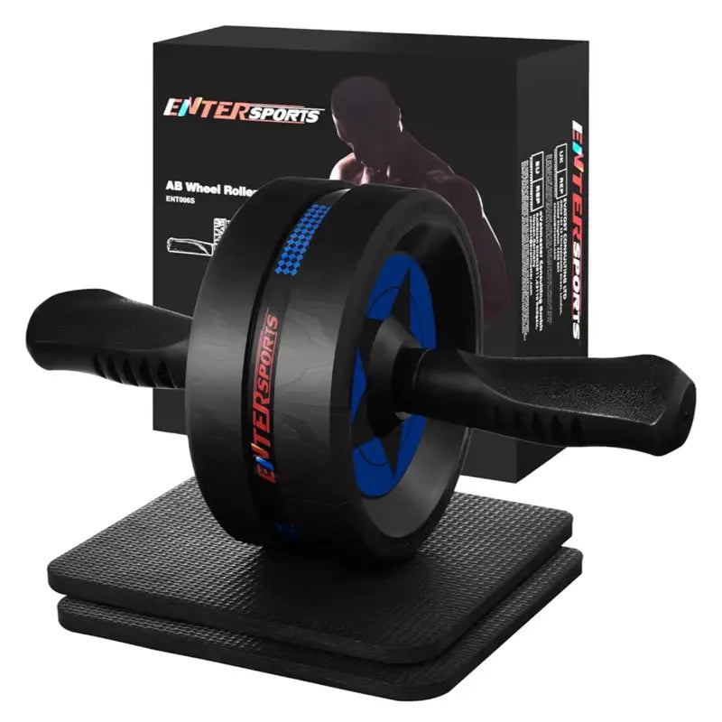 Transform Your Core with the Ultimate Ab Roller Wheel - Complete Home Gym Solution with Knee Pads for Men & Women