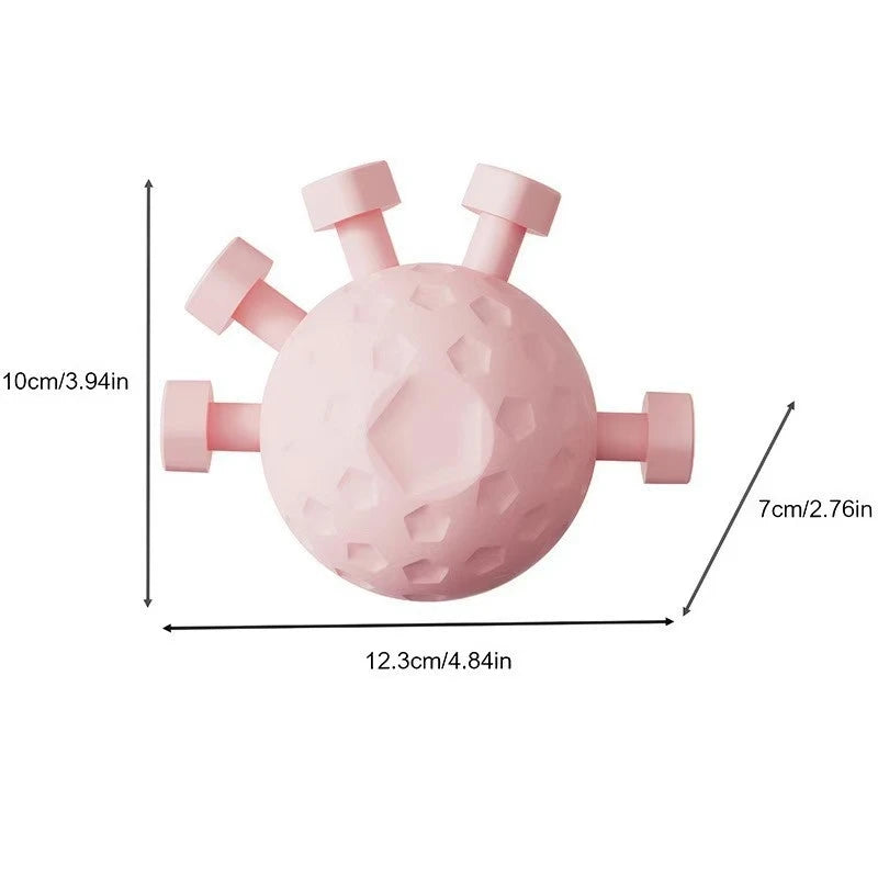 Elevate Your Hand Strength with the Five-Finger Trainer - The Ultimate Portable Grip Ball for Rehabilitation and Strength Training