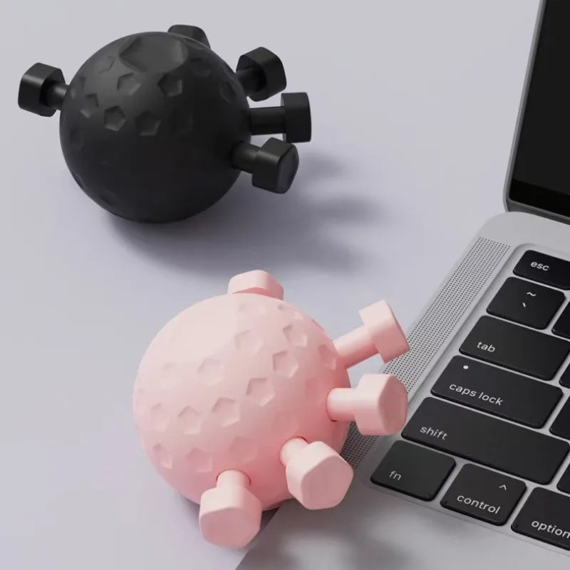 Elevate Your Hand Strength with the Five-Finger Trainer - The Ultimate Portable Grip Ball for Rehabilitation and Strength Training